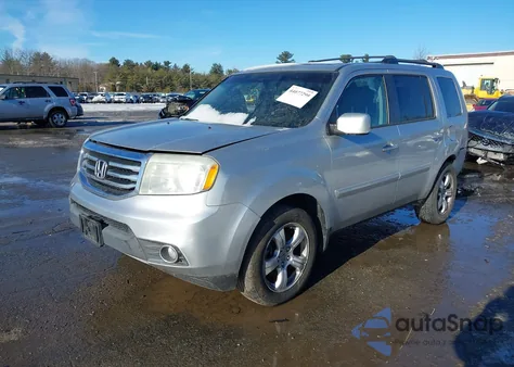 2013 Honda Pilot Ex-L from USA, damaged, VIN 5FNYF4H62DB031291